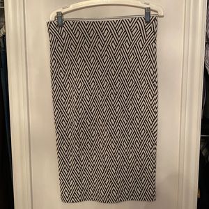 Pencil printed skirt from zara